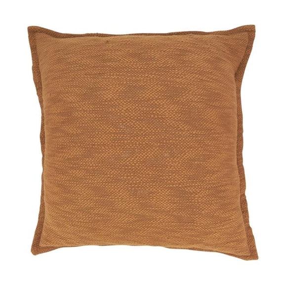 Textured Elegance Flange Throw Pillow Cover