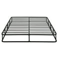 thumbnail image 1 of Textured Fabric Queen Mattress Support - Black Metal Frame Structure 12 Slat 700lbs Capacity Easy Installation 8.5" Tall Base Assembly Height, 1 of 6