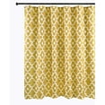thumbnail image 1 of Textured Fabric Shower Curtain 72" X 72", Gold Morocco Pearl Printed Bathroom Curtains Machine Washable, 1 of 6