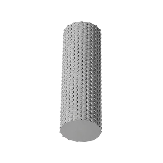 Textured Foam Roller For Yoga And Exercise High Density Body Massage Roller For Muscle Recovery And Stretching,Grey-30Cm
