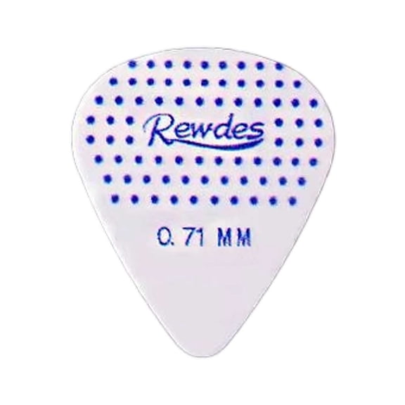 Textured Grip Plectrum for Superior Control and Enhanced Playability on Acoustic Instruments