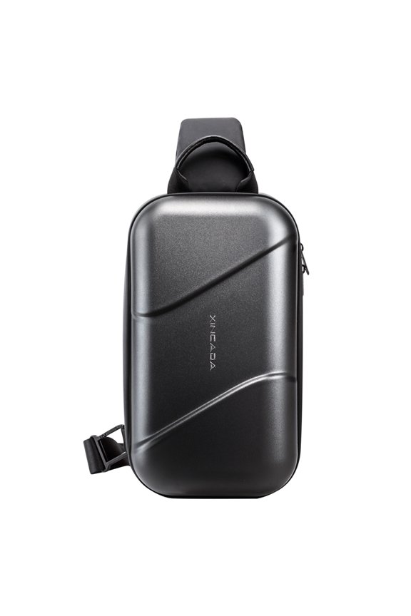 Textured Hard Shell Waterproof Anti-fall Anti-dirty Function Messenger Bag Large-capacity Shoulder Bag Men's Shoulder Bag Messenger Bag