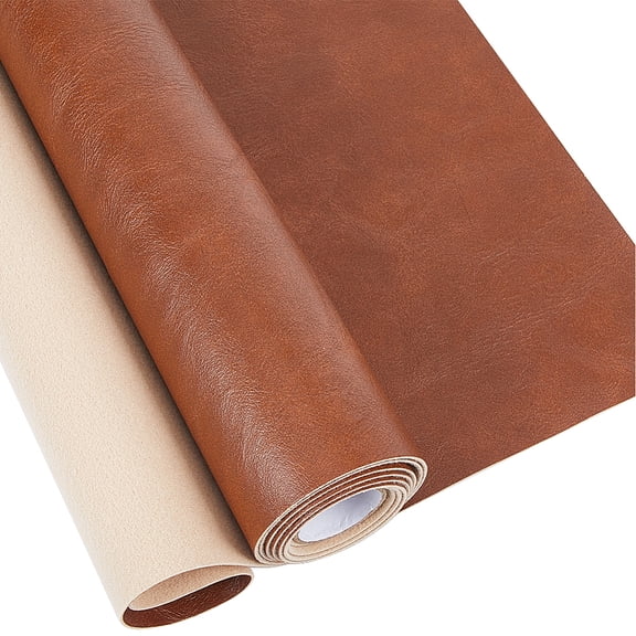 Textured Imitation Leather Fabric 135x30cm Grained Leatherette PU Leathercloth for DIY