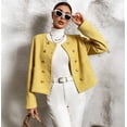 thumbnail image 1 of textured-jacket-with-gold-buttons-1, 1 of 7