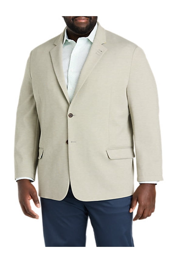 Textured Knit Sport Coat Green 3XL