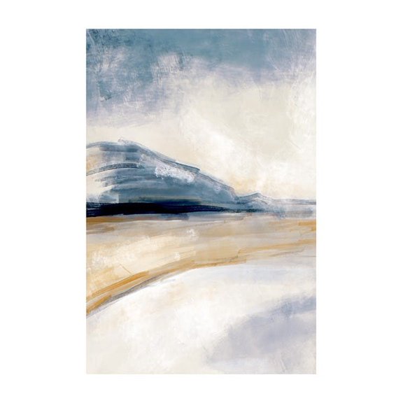 Textured Landscape No2 Print Wall Art, Modern Wall Decor For Living Room Bedroom, 8x12 UNFRAMED