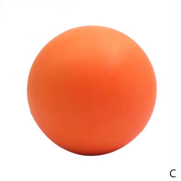 Textured Massage Ball - Spiky Hard Massage Balls - Foot Arch Trainer Plantar Fasciitis - Muscle Massager Ball Exercise - Massage Ball Fitness Relieve Gym Trigger Point Training - Orange