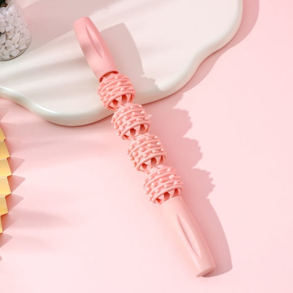 Textured Massage Stick Roller, Full Body Yoga Massage Bar for Legs Calves Arms and Back