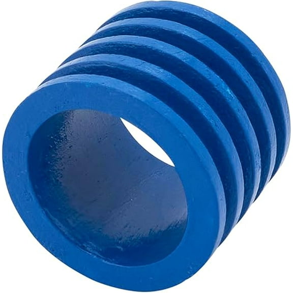 Textured Natural Wood Napkin Ring (Set of 4)