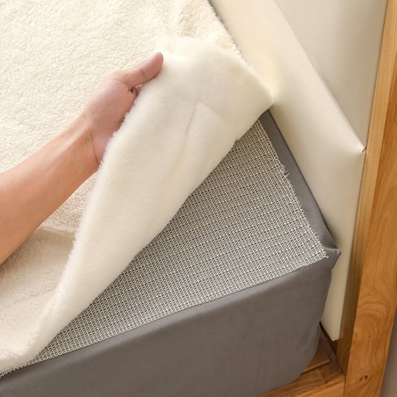 Textured Non Slip Rug Breathable Cuttable Anti-Slide Mat Reusable Underlay Pad for Carpet Mattress Sofa Bed Sheet Floor Anti-Shifting Protection