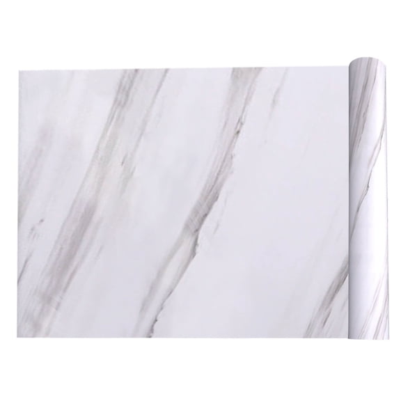 Textured Peel and Stick Wallpaper 40x1000cm White, Removable Vinyl, for Kitchen Backsplash Bathroom, Waterproof Easy Clean, Durable Aluminum Foil