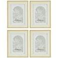 thumbnail image 1 of Northlight Textured Picture Frames - for 5" x 7" Photos - Beige and Cream - Set of 4, 1 of 8