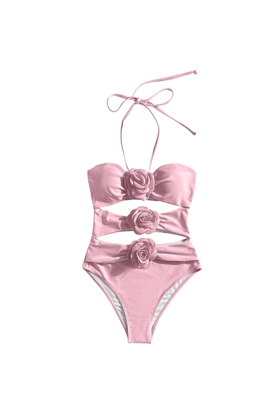 Textured Ruched One Piece Swimsuit for Women Spaghetti Strap Tummy Control High Cut Swimwear Stretchy Quick-Dry Fabric Ideal for Summer Beach Days