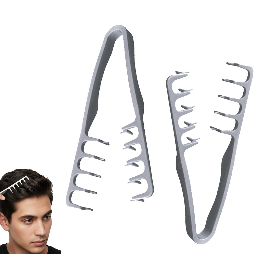 Textured Styling Comb, Texture Voluminous Wide-Toothed Hair Comb Men's ...