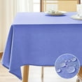 thumbnail image 1 of Textured Tablecloth Rectangle 60x120 Water Resistant Spill-Proof Wipeable Table Cloth Wrinkle Free Fabric Dining Table Cover for Birthday Party Farmhouse Spring Kitchen Tablecloths, 1 of 6