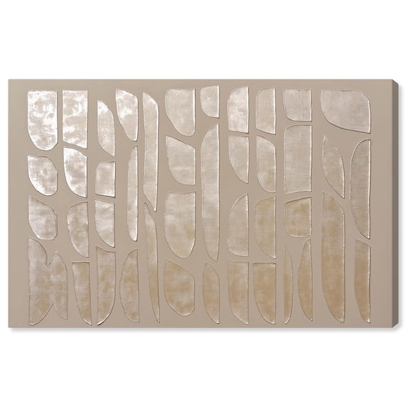 Textured Tiles Canvas Textured Abstract by Art Remedy, Gallery Wrapped, 45 x 30