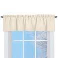 thumbnail image 1 of Collections Etc Solid Textured Swag Window Valance with Rod Pocket Top for Easy Hanging, 1 of 5
