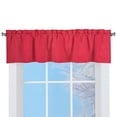 thumbnail image 1 of Collections Etc Solid Textured Swag Window Valance with Rod Pocket Top for Easy Hanging, 1 of 5