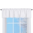 thumbnail image 1 of Collections Etc Solid Textured Swag Window Valance with Rod Pocket Top for Easy Hanging, 1 of 5