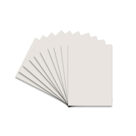 Textured White 11x14 Backing Board - Uncut Photo Mat Board (50-Sheets)