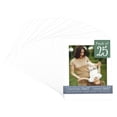 thumbnail image 1 of Textured White Picture Frame Mat for 10x12 Frames - Fits 8x10 Photos - 25 Mats, 1 of 7