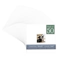 thumbnail image 1 of Textured White Picture Frame Mat for 20x20 Frames - Fits 6x6 Photos - 50 Mats, 1 of 7