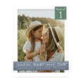 thumbnail image 1 of Textured White Picture Frame Mat for 30x40 Frames - Fits 27x36 Photos - 1 Mat, 1 of 7