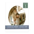 thumbnail image 1 of Textured White Picture Frame Mat for 8.5x11 Frames - Oval Opening for 7x9 Photos - 1 Mat, 1 of 7
