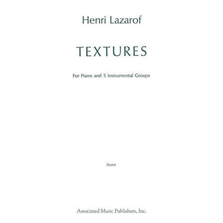 Textures (1970): Full Score