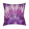 thumbnail image 1 of Surya TX057-2020 20 x 20 x 4 in. Textures Abstract Square Throw Pillow, Bright Purple & Violet, 1 of 5
