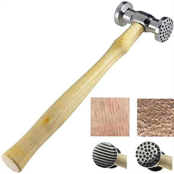 Texturing Hammer Dimples & Narrow Stripe Design Jewelry Metal Texture Finish