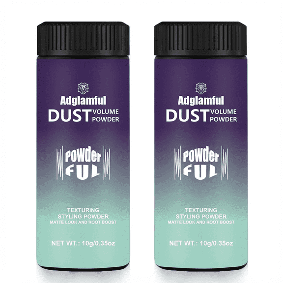 Texturizing Hair Styling Powder for Volume and Matte Finish, Root Lift & Flexible Hold, Lightweight and Non-Greasy, 2 Pack