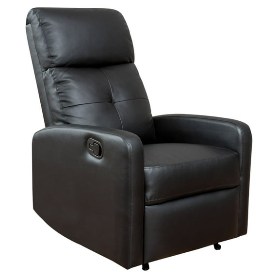 Teyana Leather Recliner Club Chair