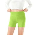 thumbnail image 1 of Teyfeniy Girls Athletic Yoga Shorts Kids Butterluxe High Waisted Yoga Dance Biker Shorts Casula Comfy Gymnastics Volleyball Running Shorts 5-14Y, 1 of 6