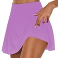 thumbnail image 1 of Teyfeniy Tennis Skort for Women Skirt Short Mini Golf Skirts High Waist Athletic Skorts Summer Workout Running Casual Mini Lined A Line Activewear Comfy Soft Skorts, 1 of 4