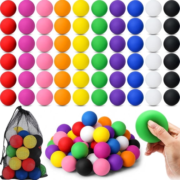 Teyva Pack Racquetballs Bulk 2.4" Rubber Racket Balls