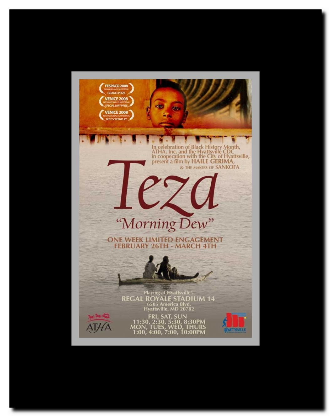 Teza Framed Movie Poster