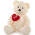 thumbnail image 1 of Tezituor 36" Teddy Bear Stuffed Animal Giant Bear Plush with I Love You Heart Plush Toy, 1 of 7