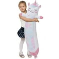 thumbnail image 1 of Tezituor 43'' Unicorn Stuffed Aniaml Giant Unicorn Plush Body Pillow Plush Toy, 1 of 8