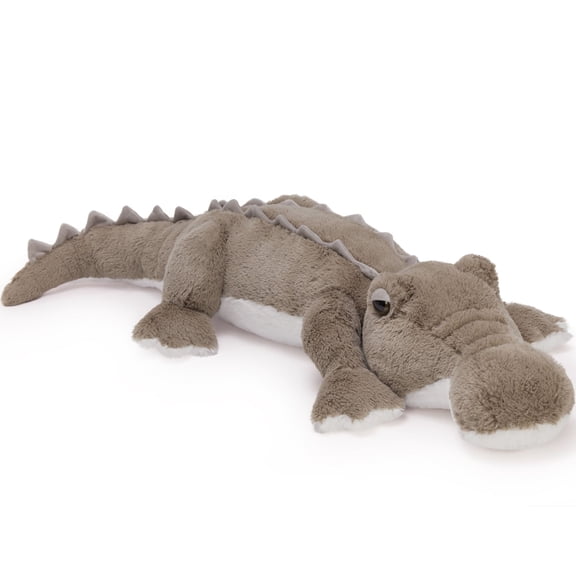 Tezituor 46'' Alligator Stuffed Animal Giant Stuffed Crocodile Pillow Plush Toy