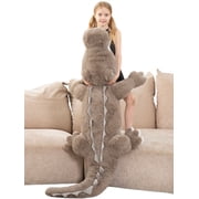 Tezituor 67 Alligator Stuffed Animal Giant Crocodile Plush Body Pillow Plush Toy