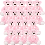 Tezituor Bulk Teddy Bear 18 Packs Small Teddy Bear Stuffed Animals for Baby Shower