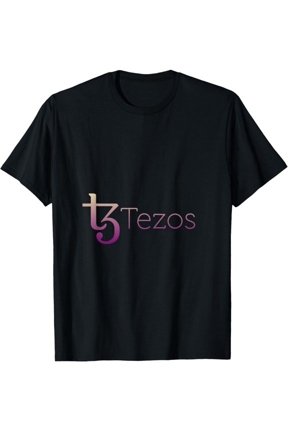 Tezos XTZ Logo Image Cryptocurrency T-Shirt