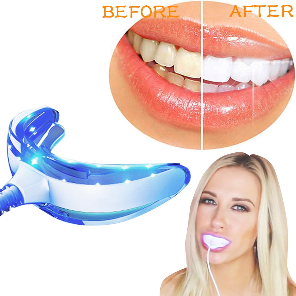Tfalo Tooth White Kit LED Light Teeth Whitener For, Android,USB Safe Whitening, Teeth Whitening