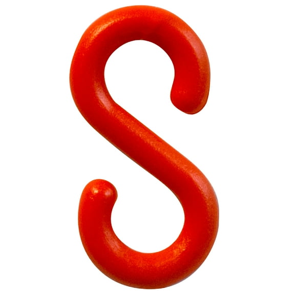 Tfc Org Plastic S Hook 2 IN Lg 10 Pk