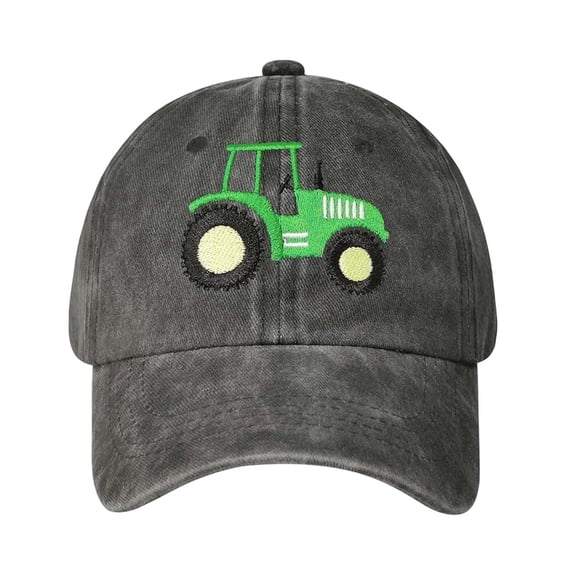 Tfken Baseball Cap For Toddler Kids Trendy Comfortable Car Print All-Season Green Hat