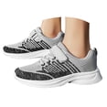 thumbnail image 1 of Tfken Big Girls Athletic Running Shoes Size 9-9.5 Years Mesh Platform Fashion Outdoor Grey Sneakers For Children, 1 of 7