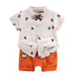 thumbnail image 1 of Tfken Boys Outfit Set Size 2 Years-3 Years Baby Clothes Outfitscactus Print Topscasual2Pc Set Toddler Boy Outfit Khaki, 1 of 3