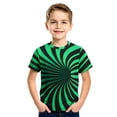 thumbnail image 1 of Tfken Boys Soft Comfy Tops Daily Wear Travel Fashion Tshirts Short Sleeve Casual Print Graphic T-Shirts Summer Tees Children Trendy Clothes Size 1-2 Years, 1 of 3
