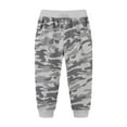 thumbnail image 1 of Tfken Children Boys Pants Size 3-4 Years Camouflage Print Sweatpants Jogger Fall Grey Trousers, 1 of 3